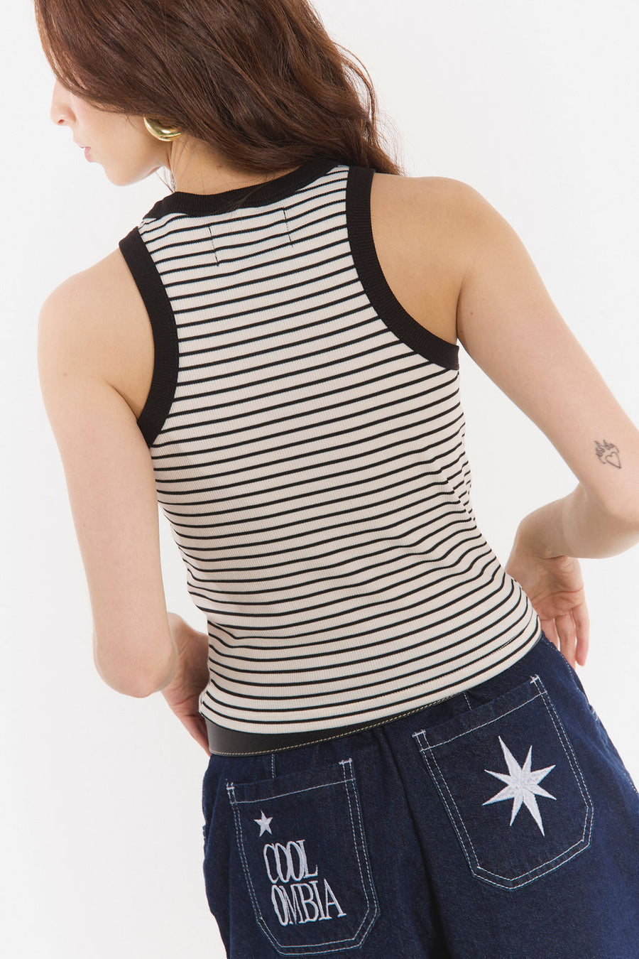 El Tank Top Mas Cool Rayas