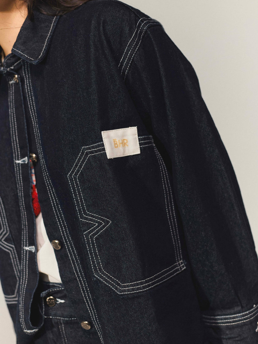 B jacket azul oscuro (oversize)
