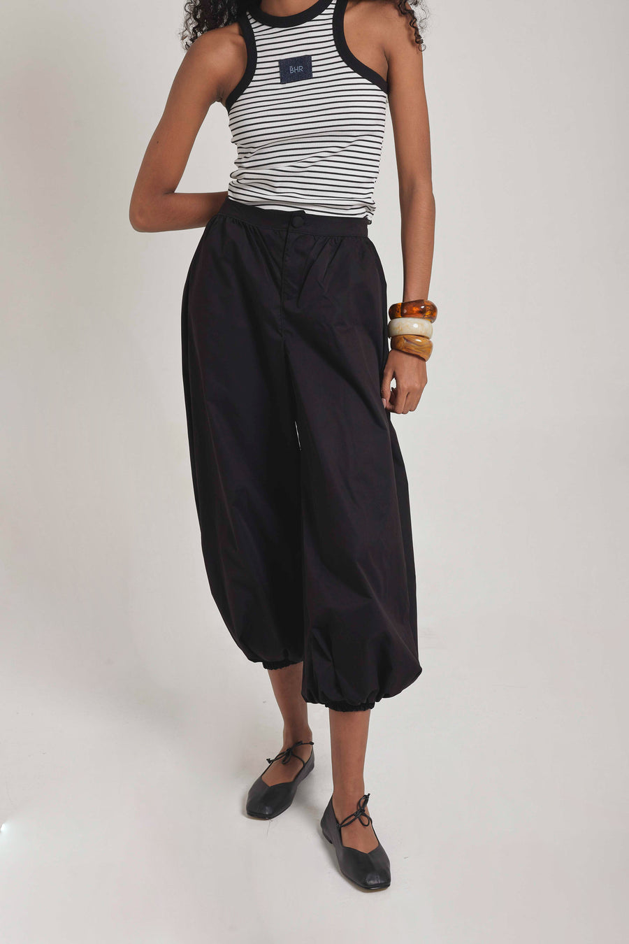 Pantalon Bombacho Negro