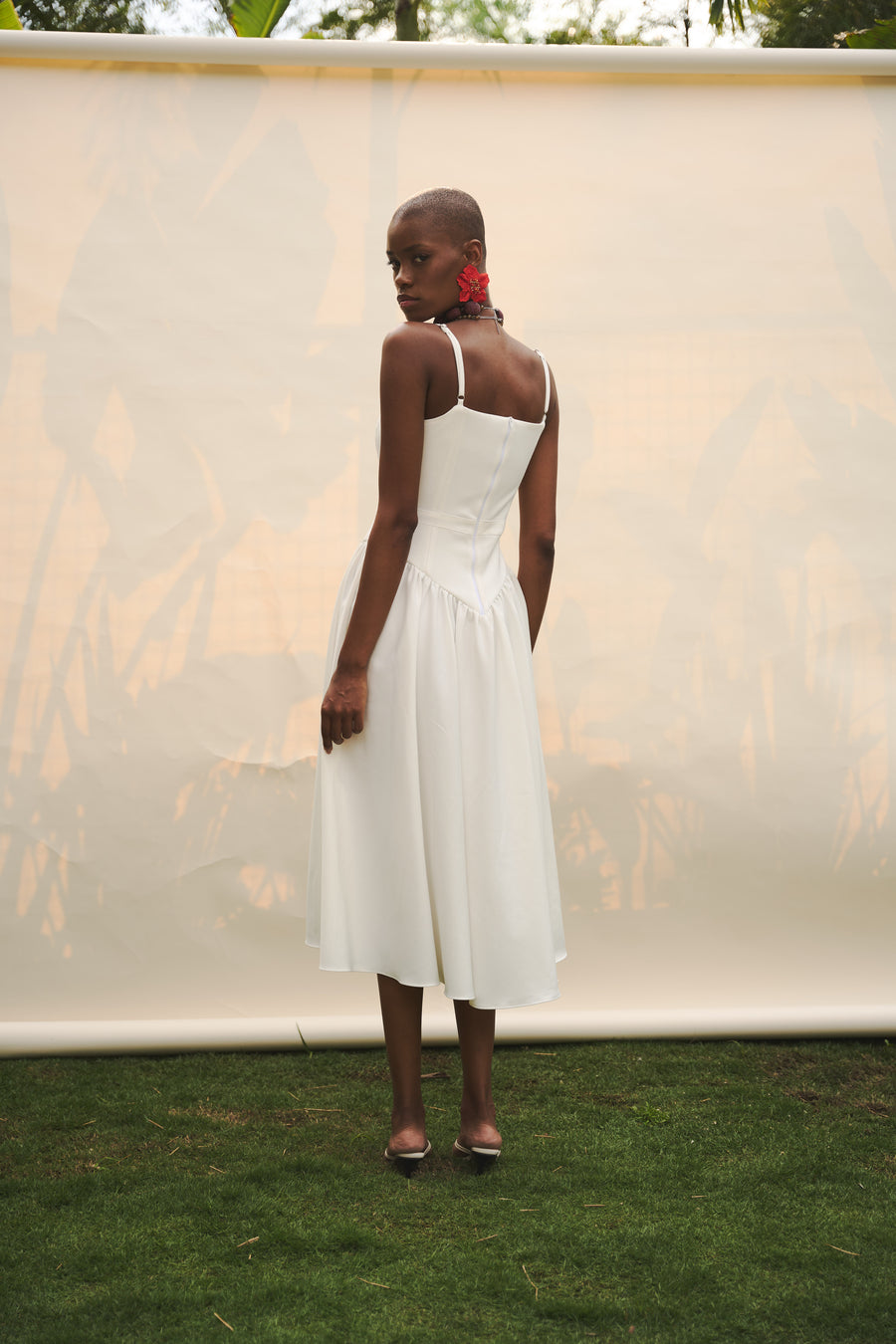 Vestido salgar blanco