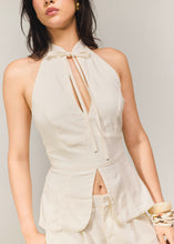 Cargar imagen en el visor de la galería, Blusa Marsella blanca
