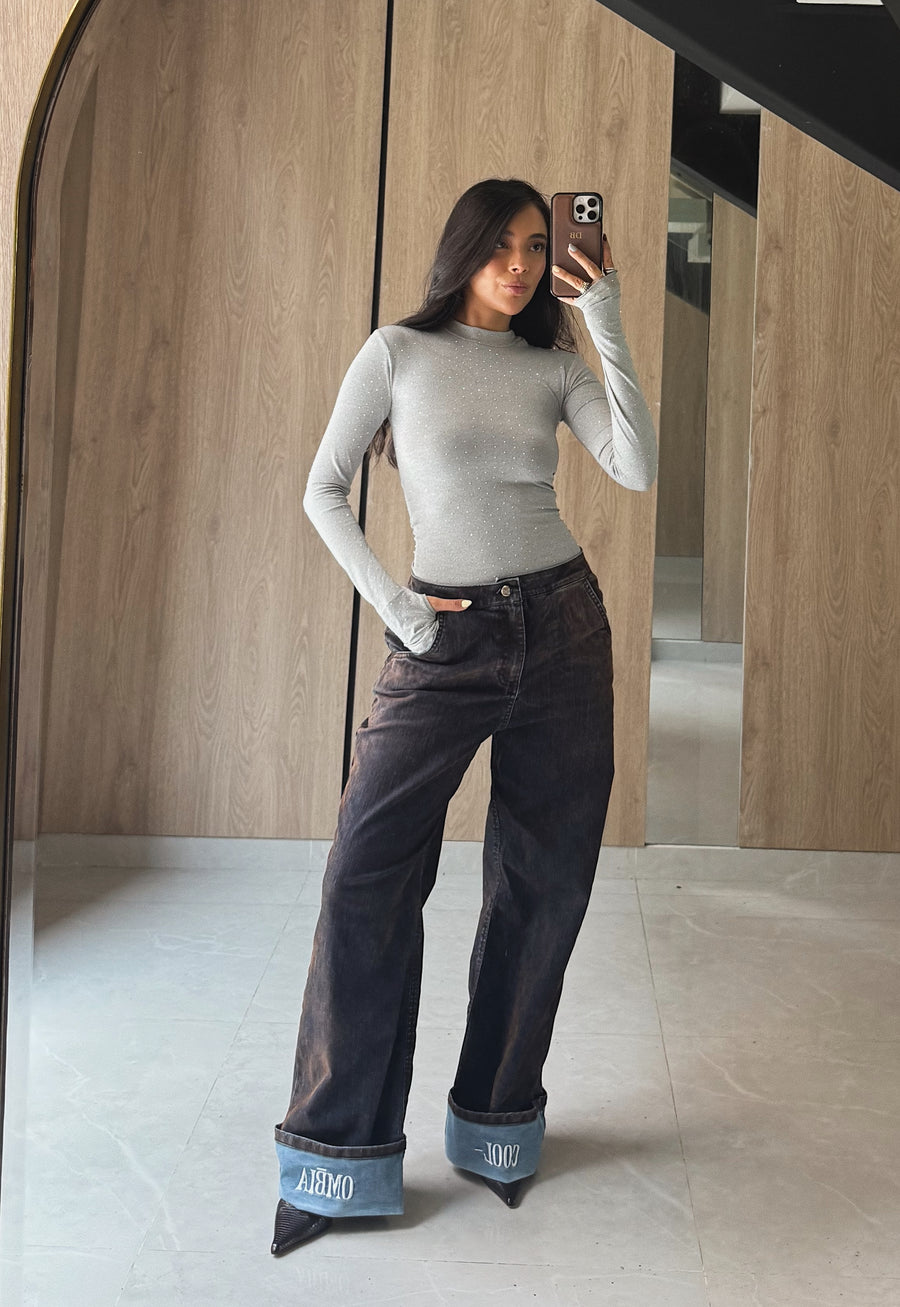 Buzo Victoria Gris