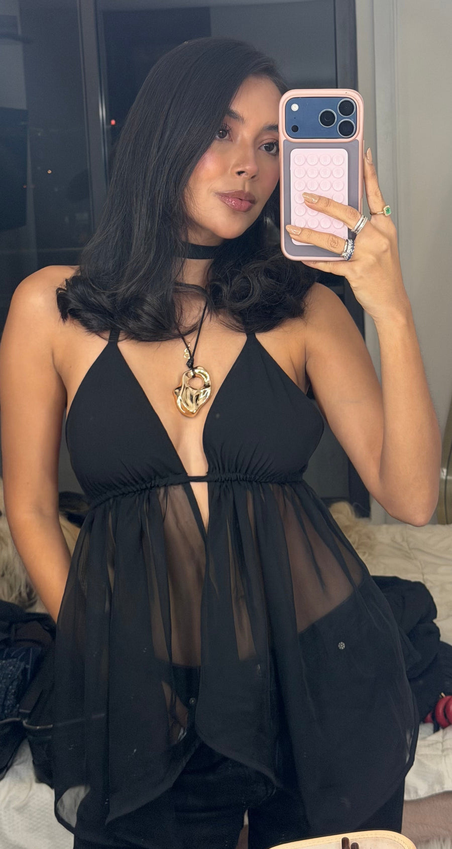 Top Maraca Negro