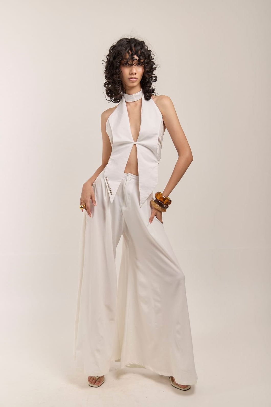 Pantalon Luciana Blanco