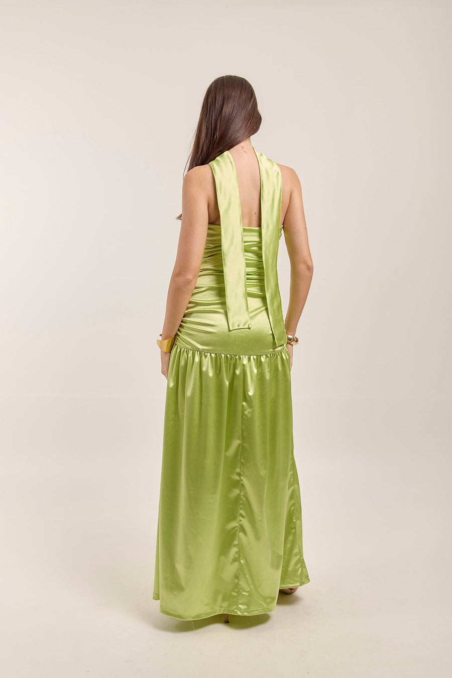 Vestido Ceiba Verde Manzana