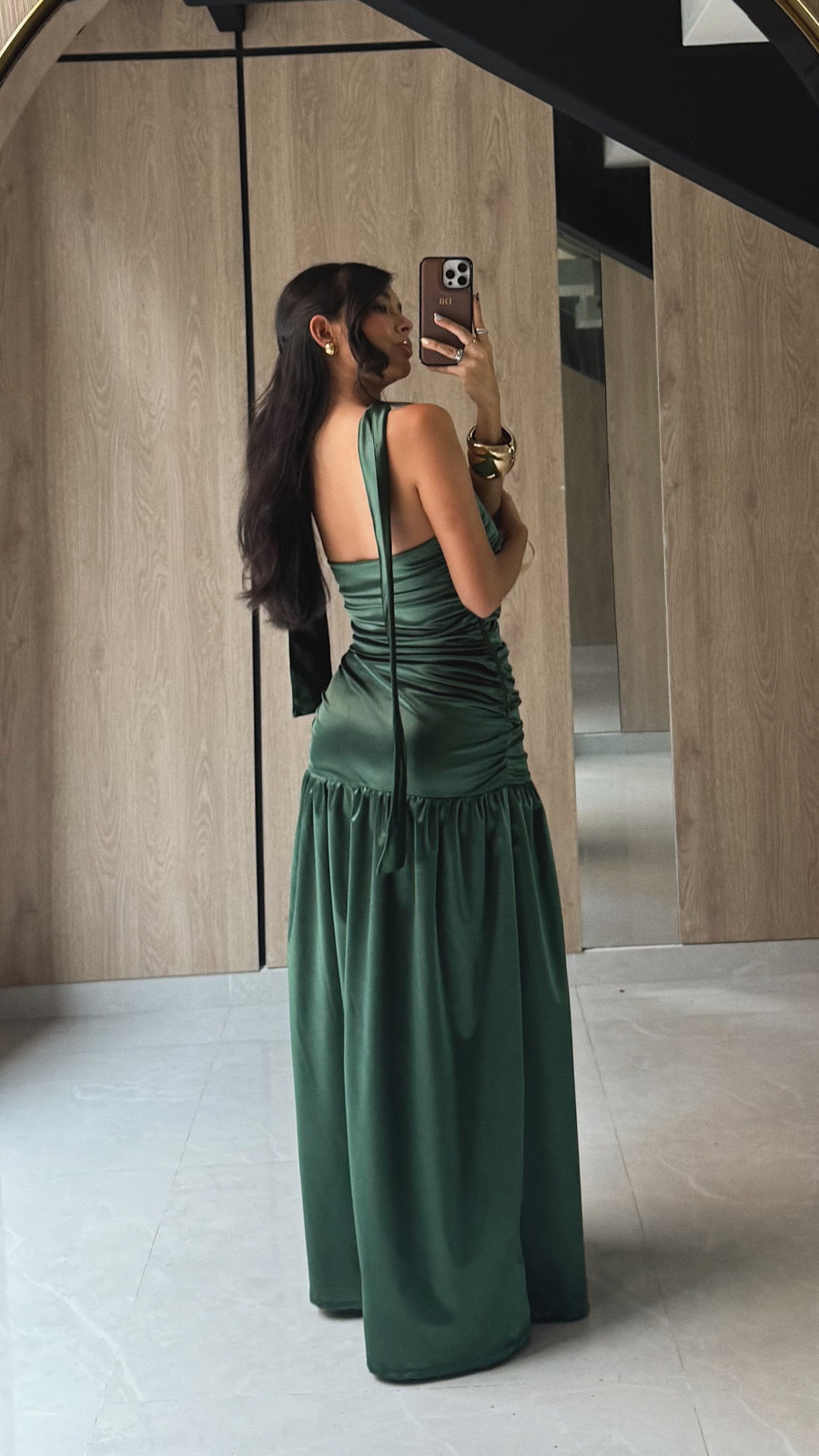 Vestido Ceiba Verde Oliva