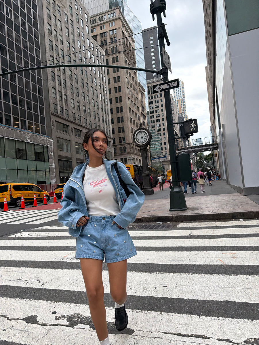 Short Arrebato Hielo Estrellas