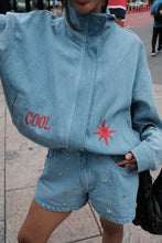 Cargar imagen en el visor de la galería, Chaqueta Macondo Denim Claro

