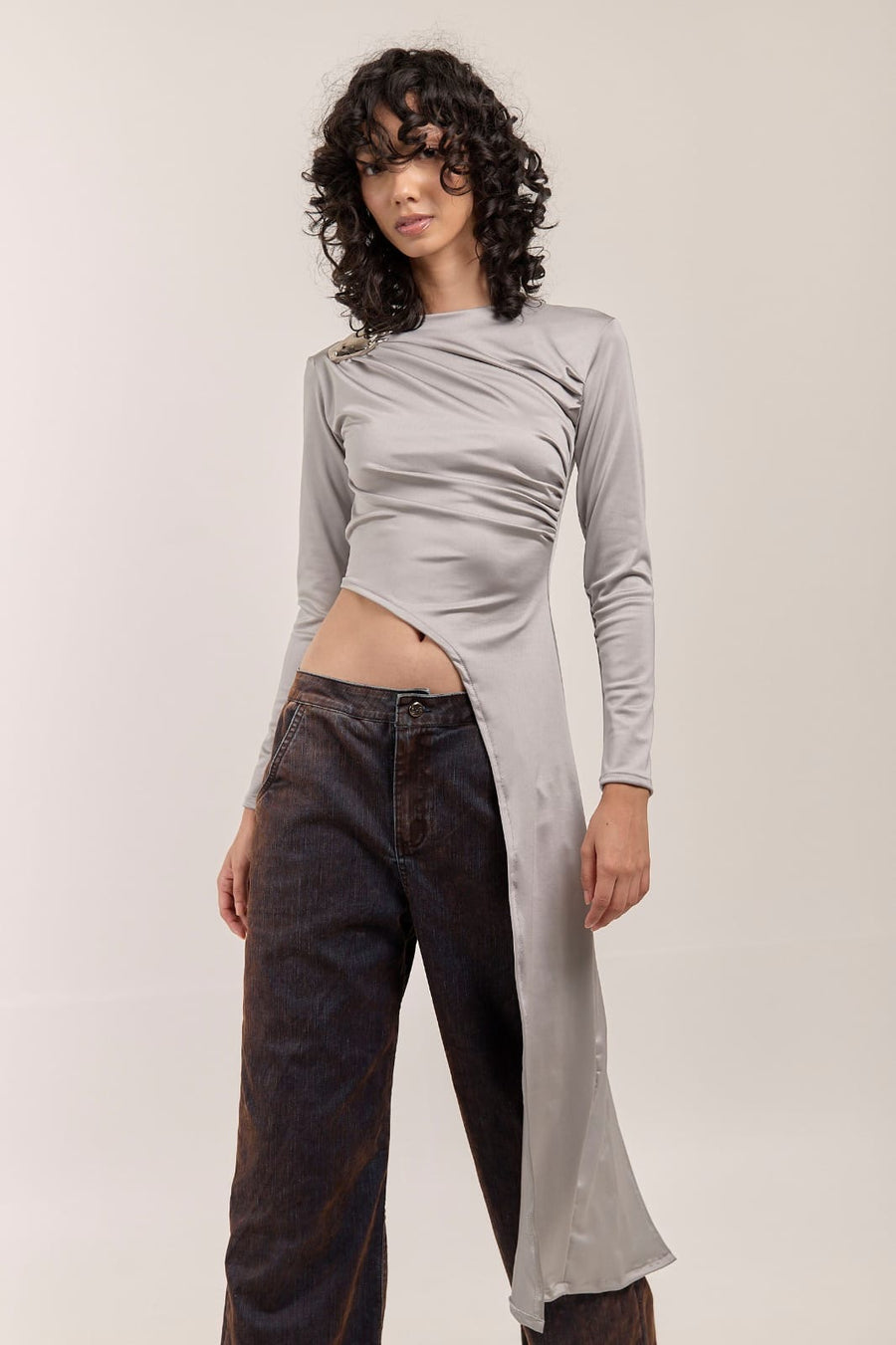 Top Bora Gris