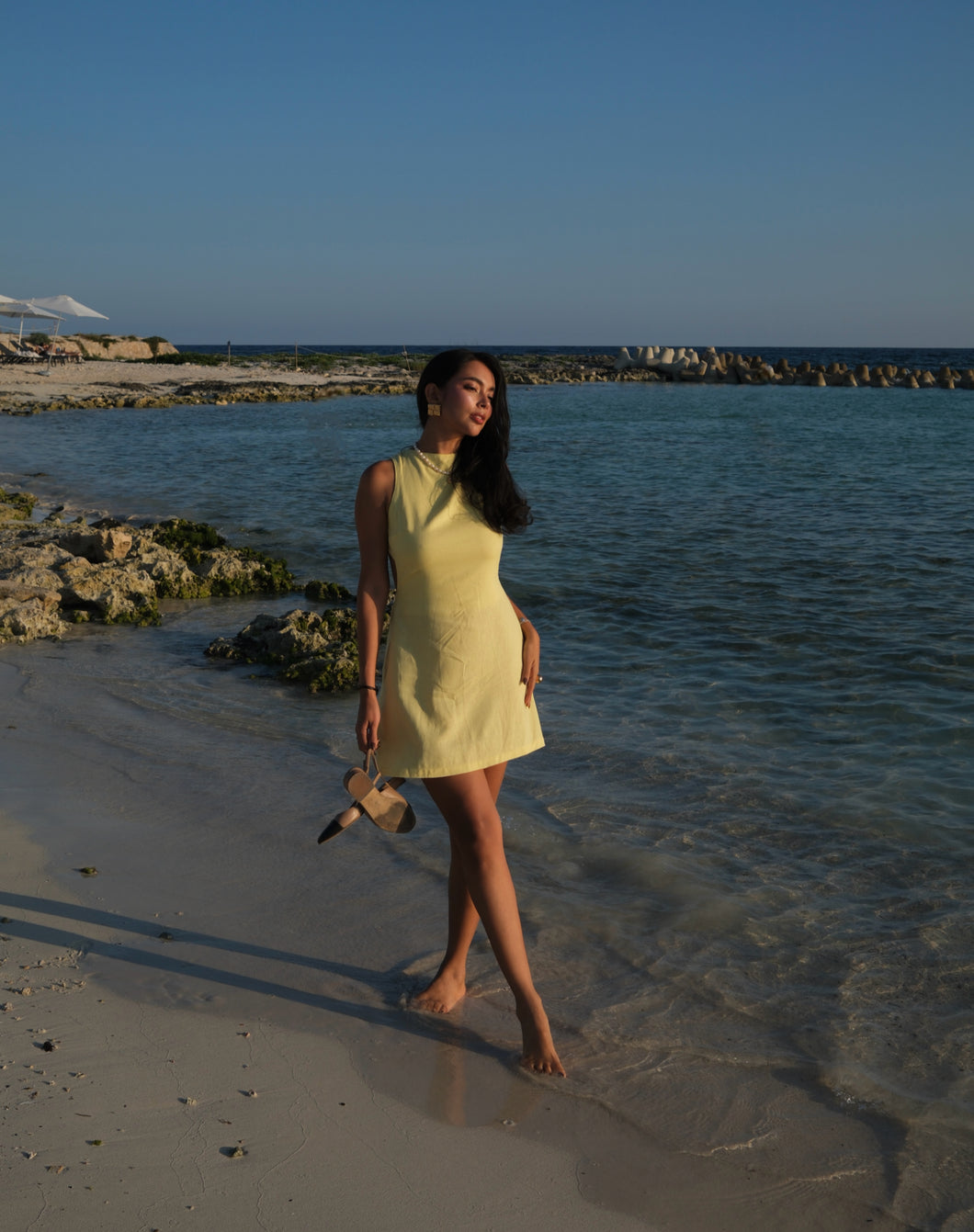 Vestido madame amarillo