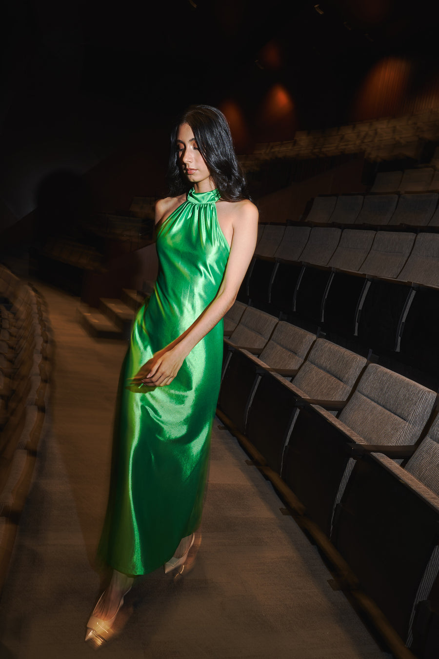 Vestido dubai verde