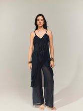 Cargar imagen en el visor de la galería, Blusa cajamarca azul
