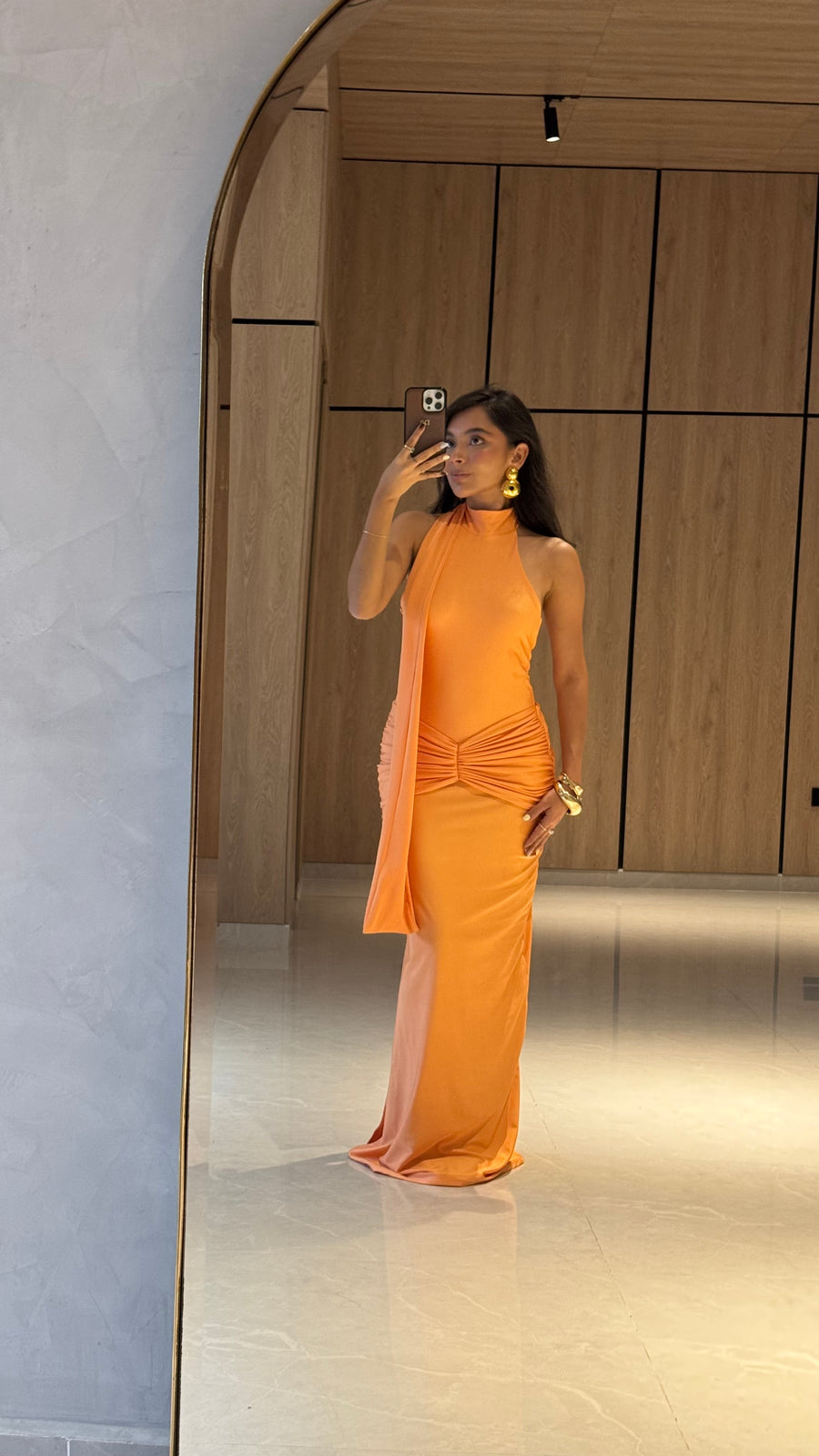 Vestido Serena Naranja