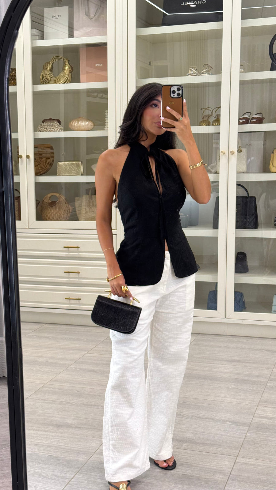 Blusa Marsella negra
