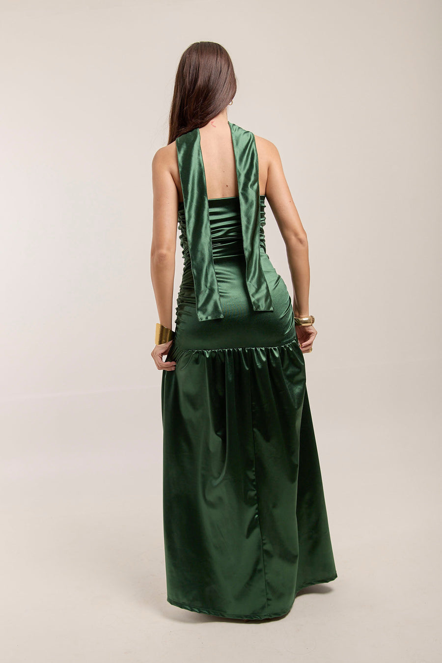 Vestido Ceiba Verde Oliva