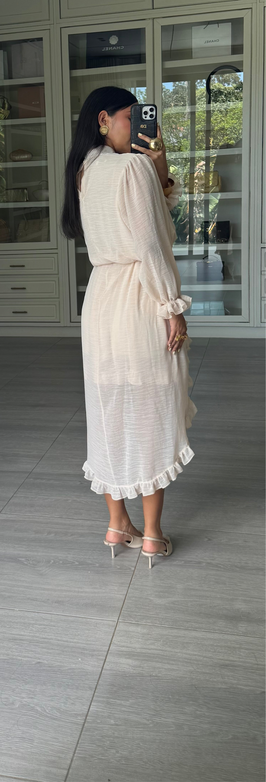 Vestido Sazon Crema