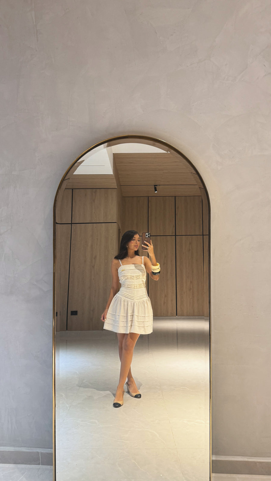 Vestido Bosque Sagrado Beige