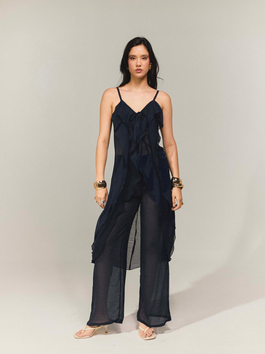 Blusa cajamarca azul