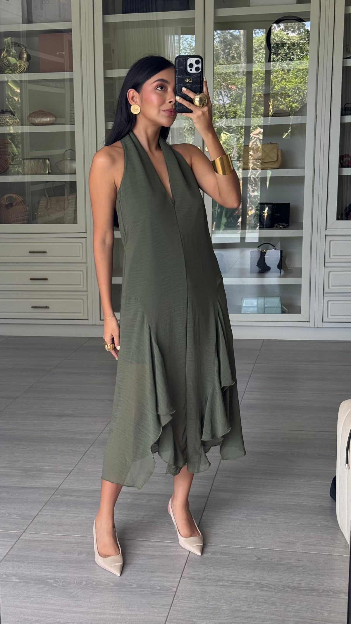 Vestido Raiz Verde