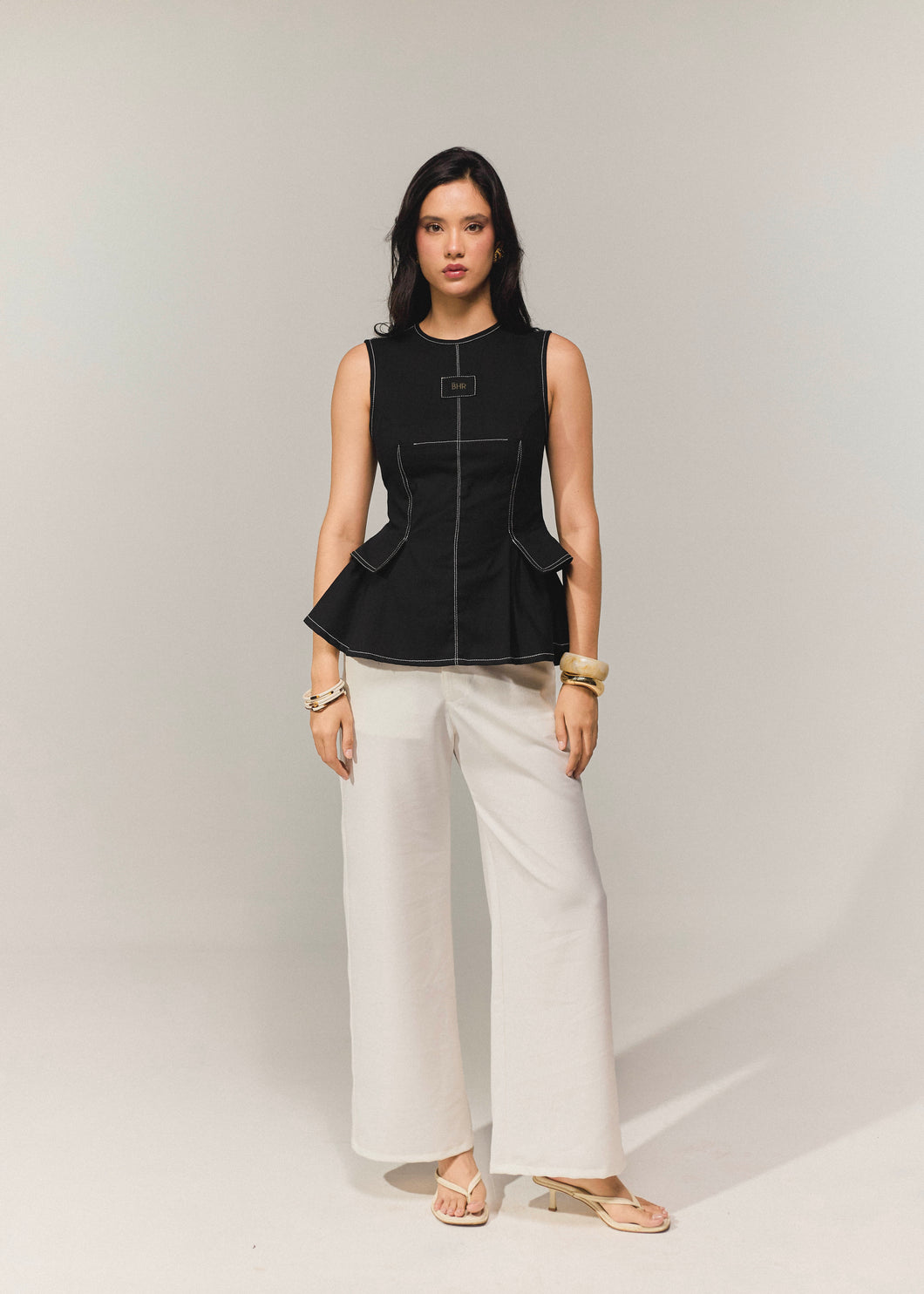 Blusa cocora negra