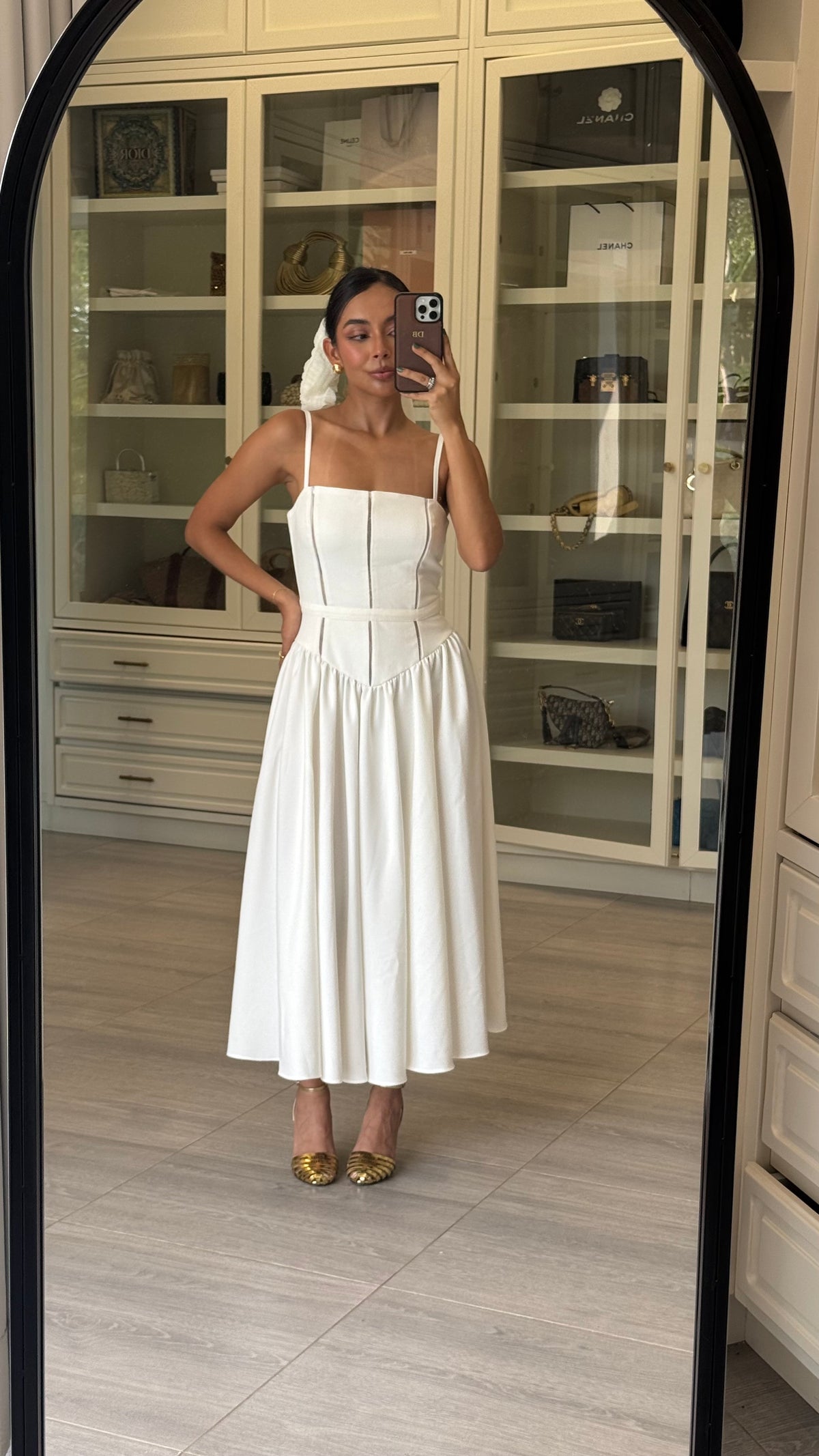 Vestido salgar blanco