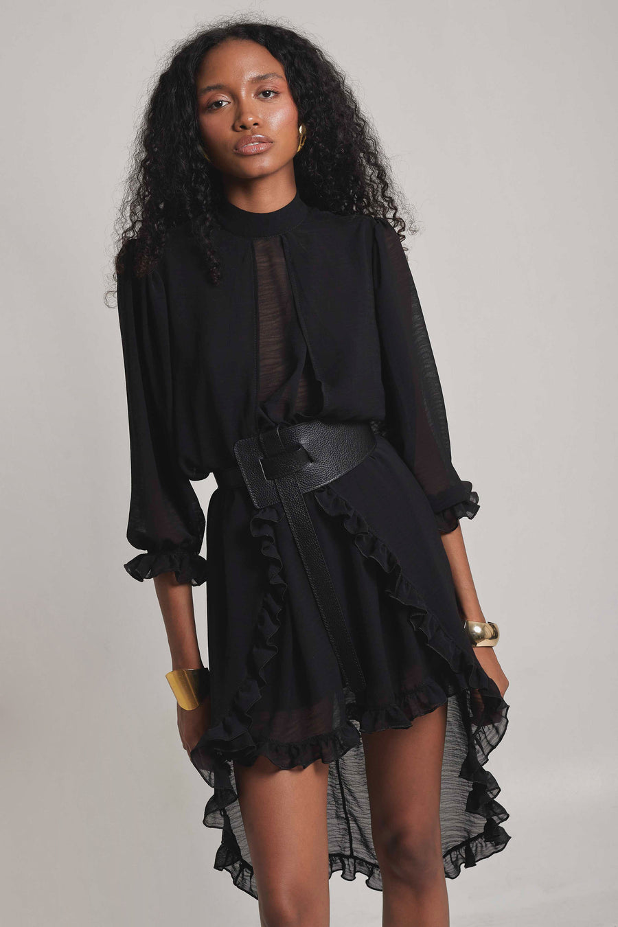 Vestido Sazon Negro
