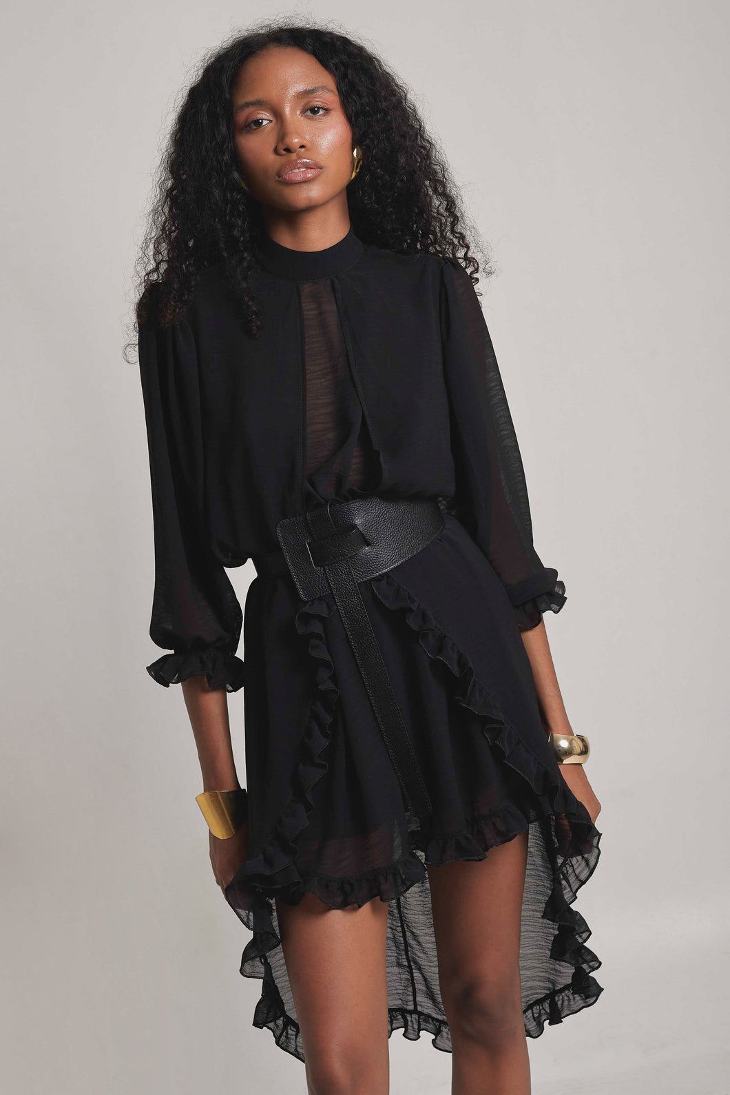 Vestido Sazon Negro