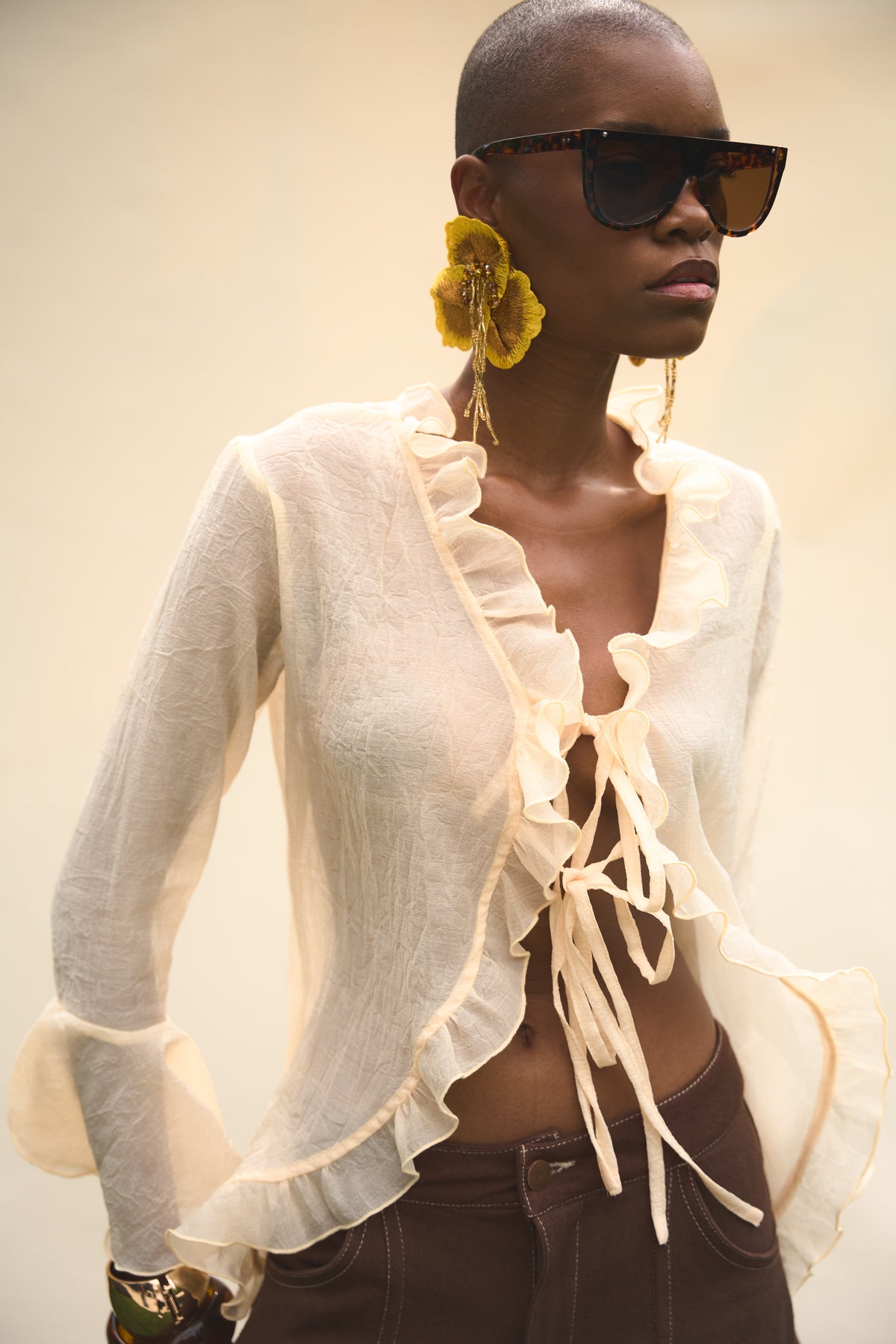 Blusa coveñas amarillo