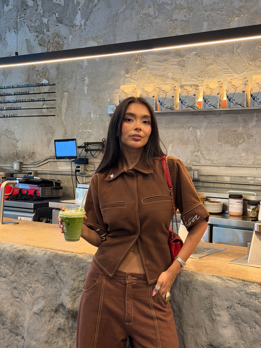 Boxy Jacket Cafe
