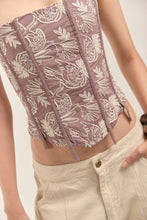 Cargar imagen en el visor de la galería, Corset Cardenal Cafe
