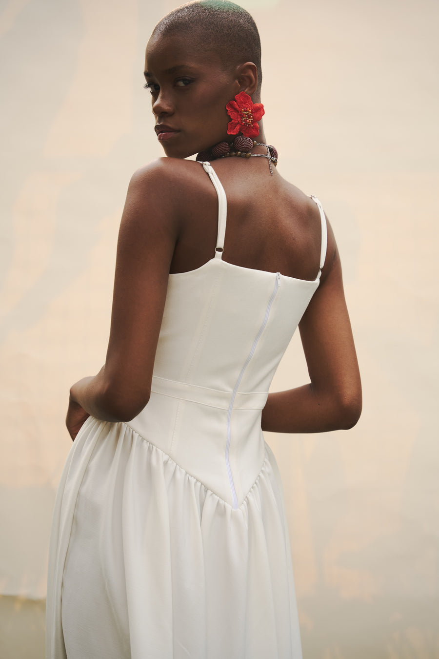 Vestido salgar blanco