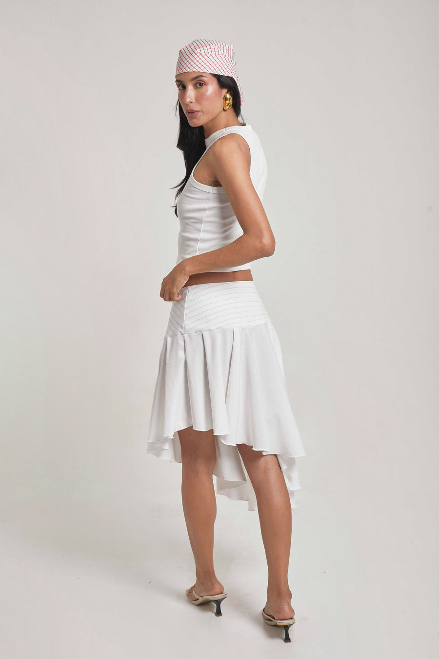 Falda Mambo Blanca