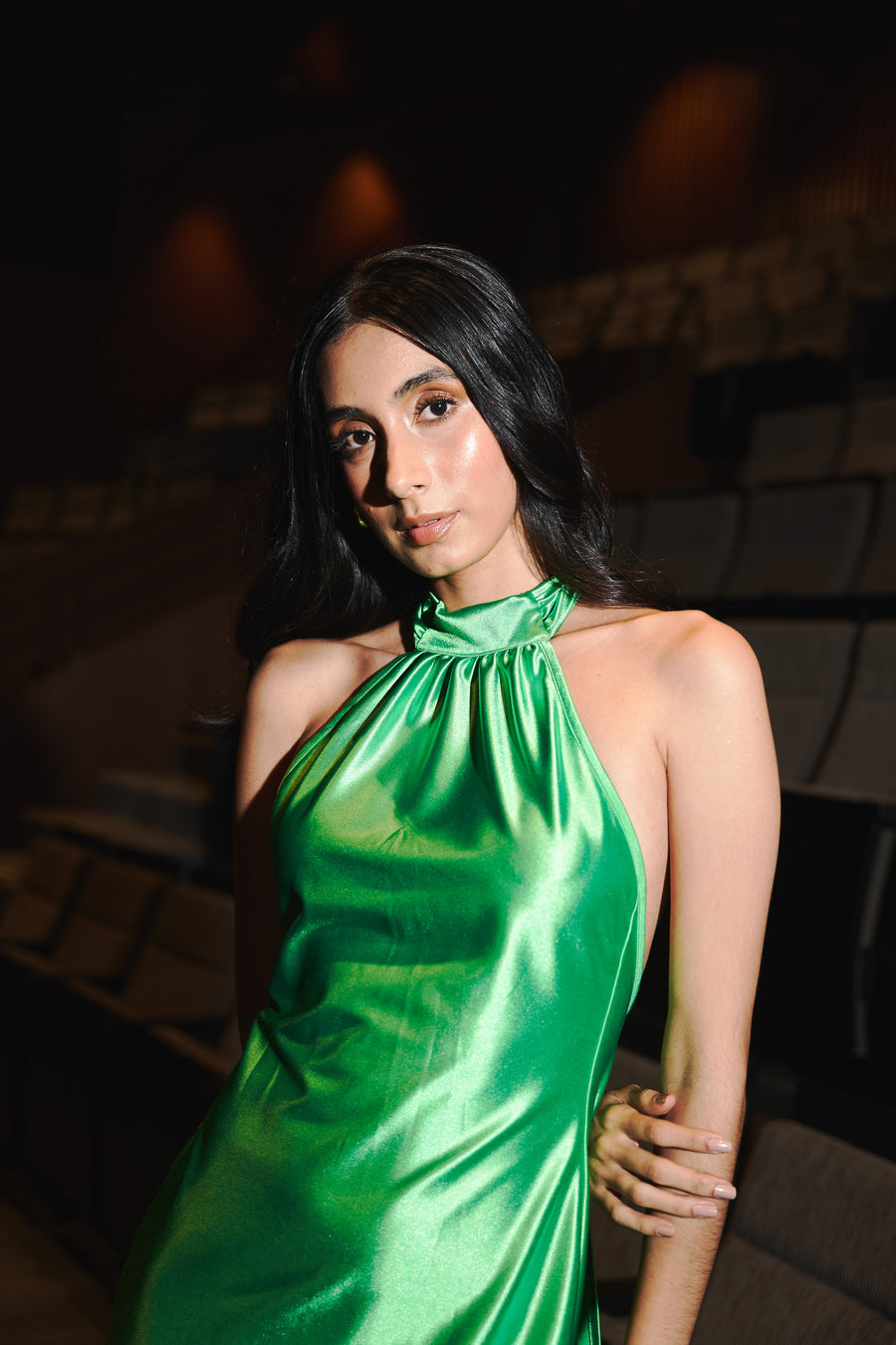 Vestido dubai verde