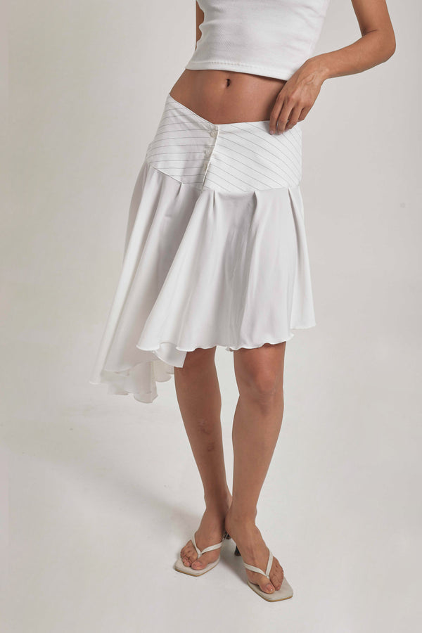 Falda Mambo Blanca
