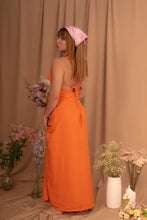 Cargar imagen en el visor de la galería, Vestido Jardín Naranja
