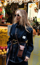 Cargar imagen en el visor de la galería, B jacket azul oscuro (oversize)
