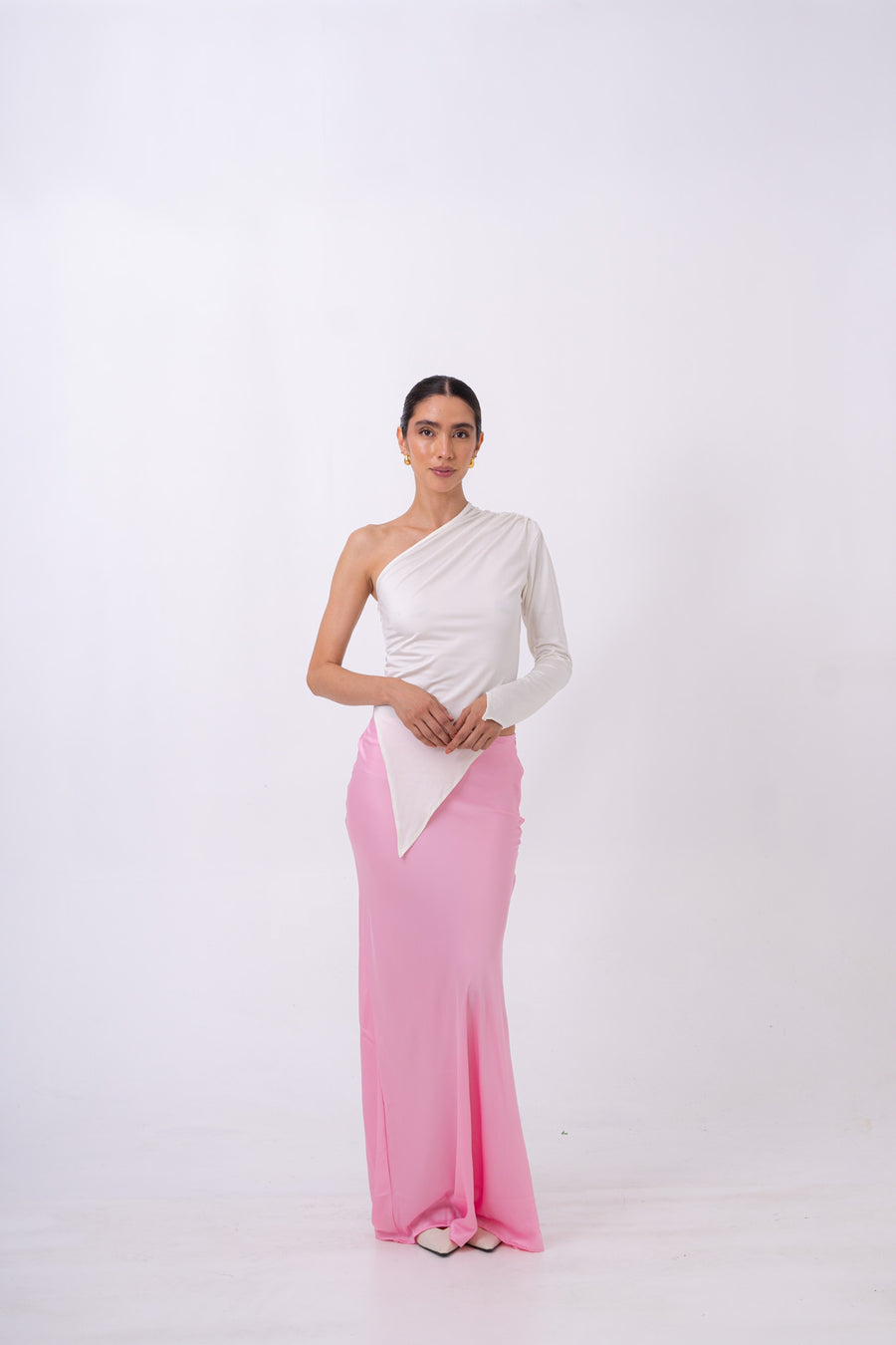 Falda Fontana rosada