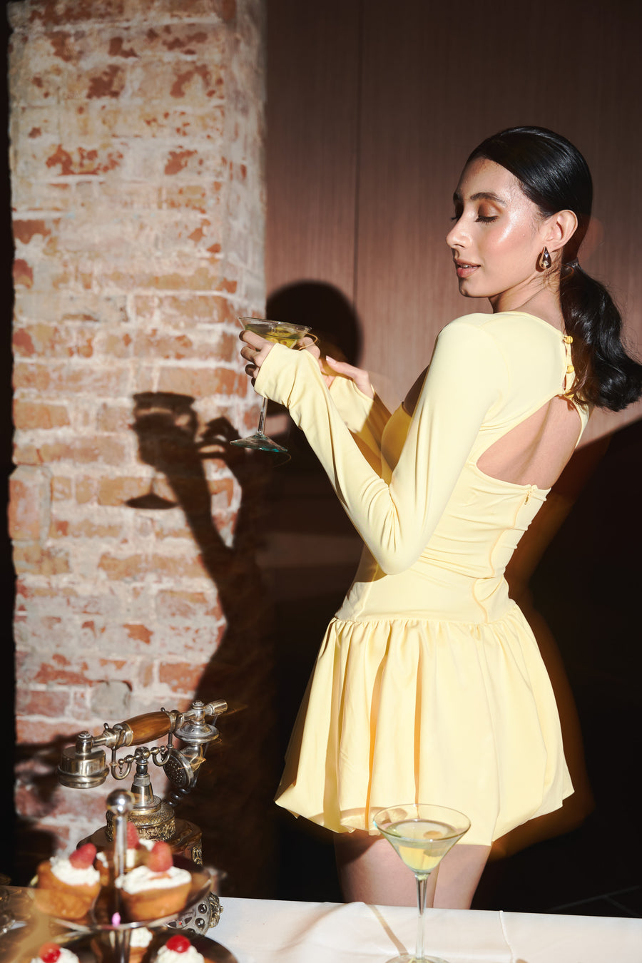 Vestido London amarillo