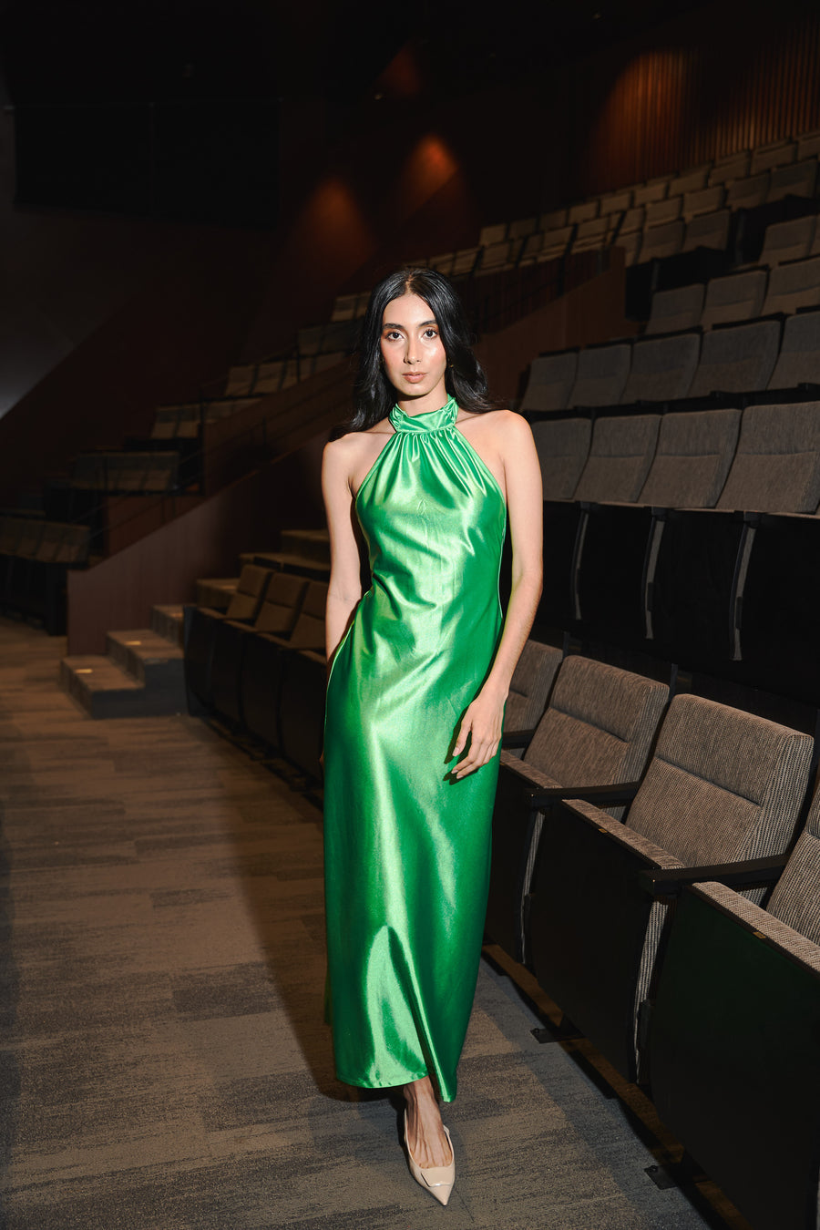 Vestido dubai verde