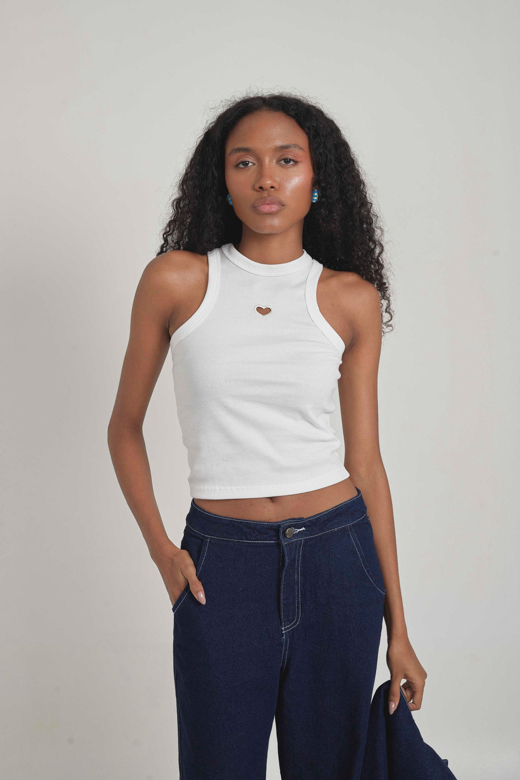 Pum Pum Tank Top Blanco