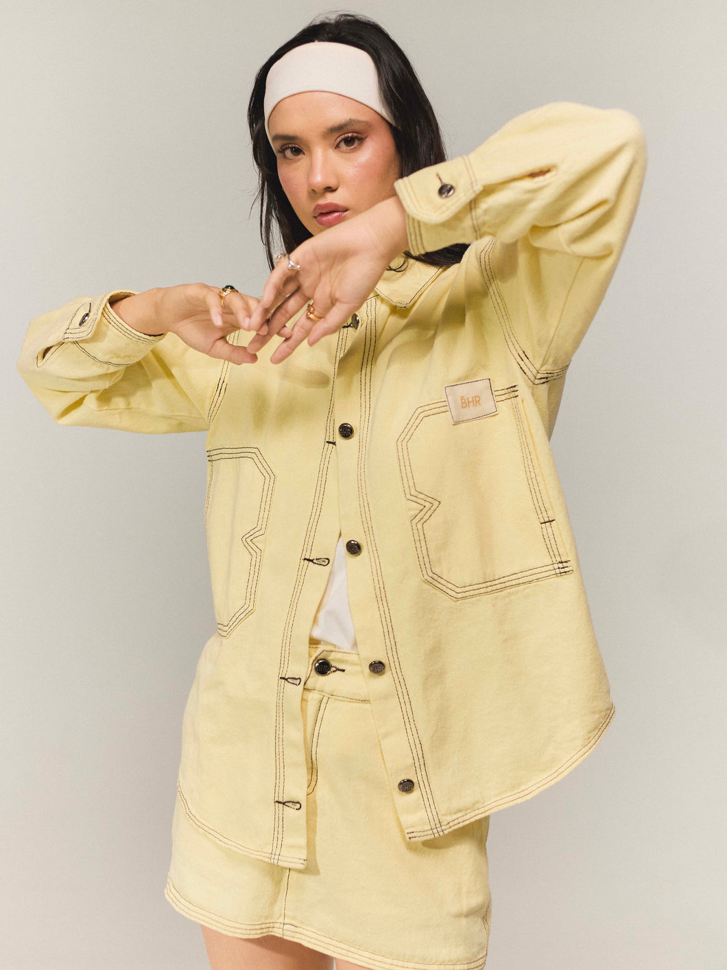 B Jacket amarilla (Oversize)