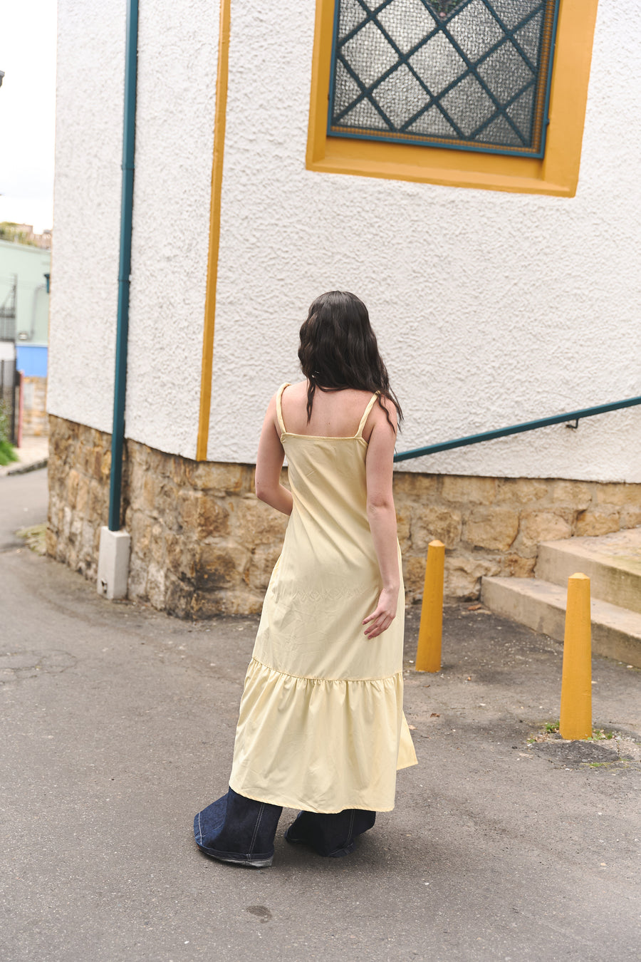Blusón brisas amarillo