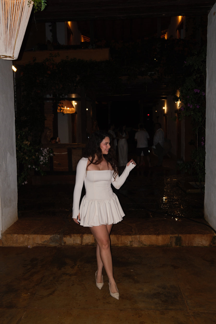 Vestido London blanco