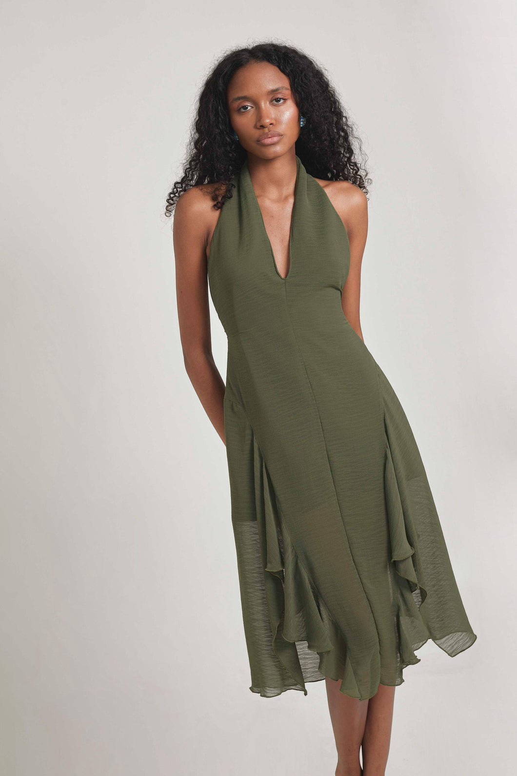 Vestido Raiz Verde