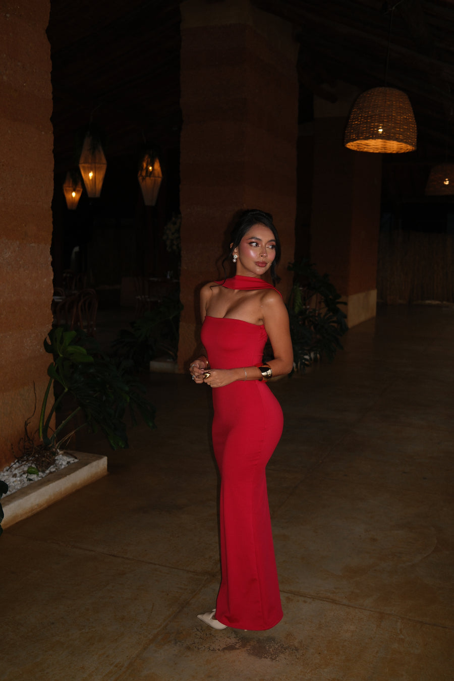 Vestido Dominic rojo