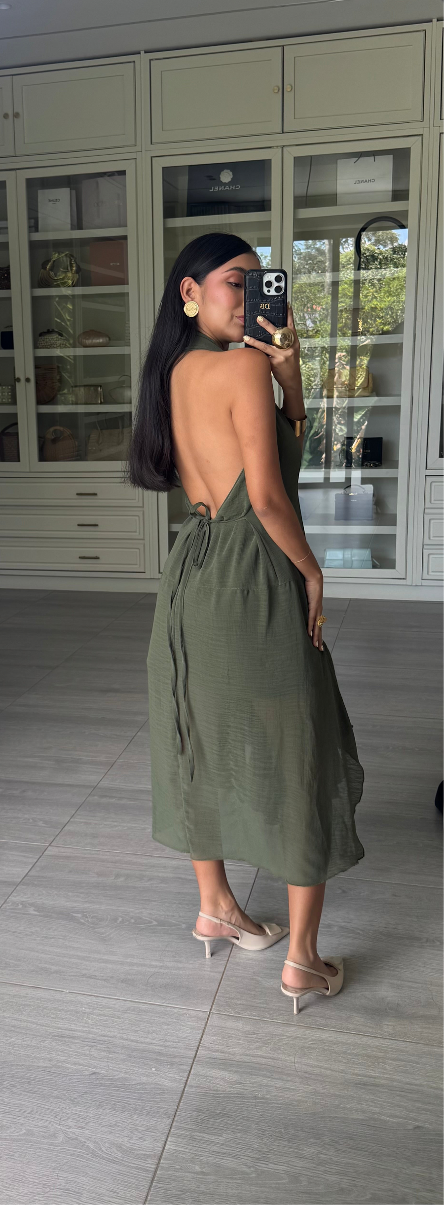 Vestido Raiz Verde