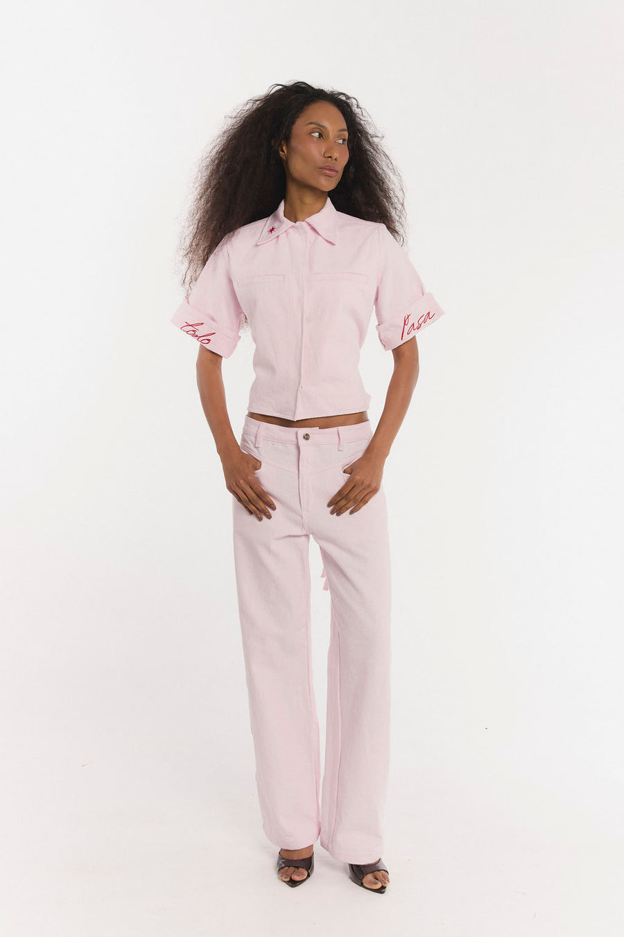 Pantalon Mas es Mas Rosado