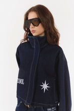 Cargar imagen en el visor de la galería, Chaqueta Macondo Denim Oscuro
