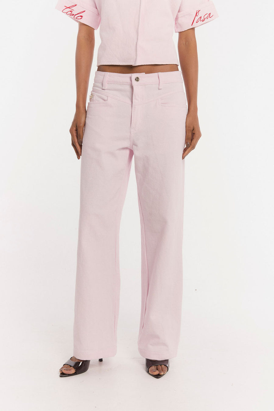 Pantalon Mas es Mas Rosado