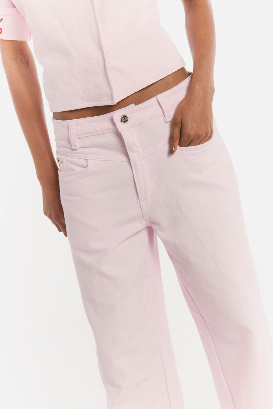 Pantalon Mas es Mas Rosado